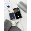 Powerbank XS10000, 10000 mAh, USB-A, Micro-USB, USB-C, Blau