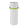 Isolierbecher TRAVEL MUG FUN 0,36 l weiß/grün