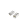 Netzwerkstecker, CAT-6a, 10 Gbit / s, geschirmt, 10 Stück 00200772