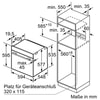 Einbaubackofen HB772G1B1 iQ700