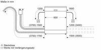 SN43HS02BD Unterbau-Geschirrspüler 60 cm