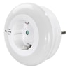 "Circle" m. integr. Steckdose, Lichtsensor, Berührungsschutz (00223496)