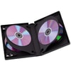 DVD-Leerhülle 6 Box, 3er-Pack, Schwarz