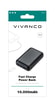 Fast Charge Power Bank 10.000mAh, 10.5W Schwarz (63223)