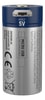 Li-Ion Akku 16340 / RCR123 850 mAh mit Micro-USB Ladebuchse