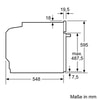 Einbaubackofen HB772G1B1 iQ700