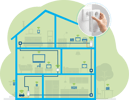 Magic 1200+ WiFi Multiroom Kit Powerline