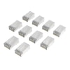 Netzwerkstecker, CAT-6a, 10 Gbit / s, geschirmt, 10 Stück 00200772