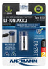 Li-Ion Akku 16340 / RCR123 850 mAh mit Micro-USB Ladebuchse