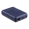 Powerbank XS10000, 10000 mAh, USB-A, Micro-USB, USB-C, Blau