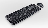 Desktop MK12 Maus-Tastatur-Set, Kabelgebunden/USB, Schwarz