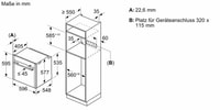 Einbau-Dampfbackofen B69FY5CY0 N 90 Flex Design