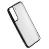 Handyhülle Cover "Clear&Chrome" für Samsung Galaxy S22 (5G), Schwarz