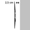 TV-Wandhalterung FIX Ultraslim XL 229 cm schwarz