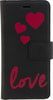 16162 Book & Cover Love für Huawei P10 schwarz