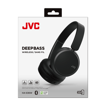 JVC On-Ear Kopfhörer – Leicht & Tragbar Mit Mikrofon, Blau
