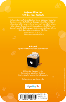 tigerbox Benjamin Blümchen – Das neue Müllauto