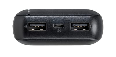 Fast Charge Power Bank 10.000mAh, 10.5W Schwarz (63223)