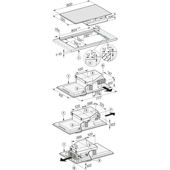 MIELE KMDA 7634 FL D 230/50 Induktionskochfeld mit - bei expert kaufen