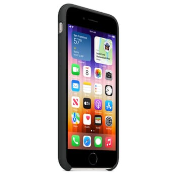 iPhone SE Silikon Case - Mitternacht (MN6G3ZM/A) Handyhülle