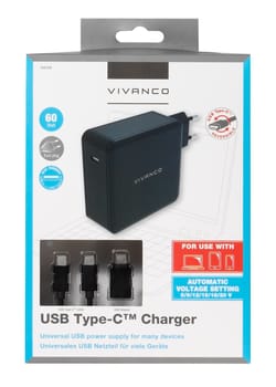 Universal USB Type-C Ladegerät 60 Watt (34316)