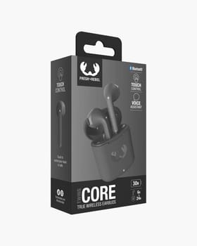 Bluetooth®-Ohrhörer "Twins Core", True Wireless, Storm Grey (00221597) In-Ear Kopfhörer