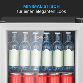 Bomann KSG 7286 Glastür Minikühlschrank - bei expert kaufen