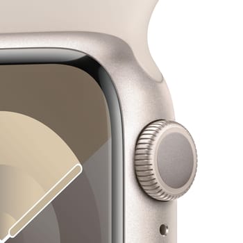 Watch Series 9 GPS 41mm Polarstern Aluminiumgehäuse mit Polarstern Sportband - S/M