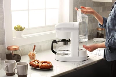 5KCM1208EWH weiß Filterkaffeemaschine