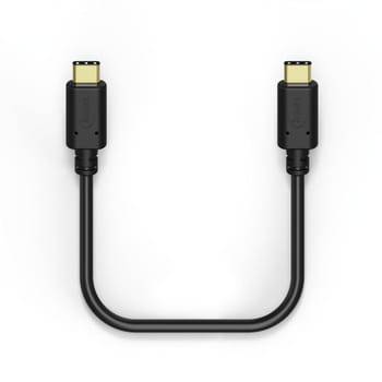 Lade-/Datenkabel, USB Type-C - USB Type-C, 1,5 m, Schwarz