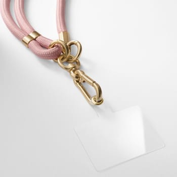 Reownest Handy Lanyard Aus Leder - Verstellbares Halsband Mit 2 Patches