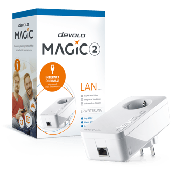Magic 2 LAN Erweiterungsadapter Powerline