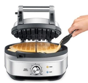 SWM520 the No-Mess Waffle Waffeleisen