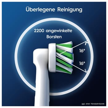 Aufsteckbürsten Pro CrossAction, 4 Stück