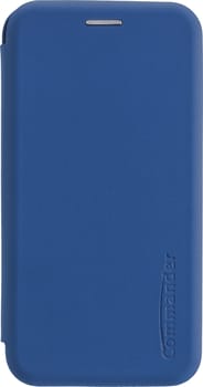 COMMANDER Book Case CURVE für Motorola Moto G42 Soft Touch Maritim Blue (20432)