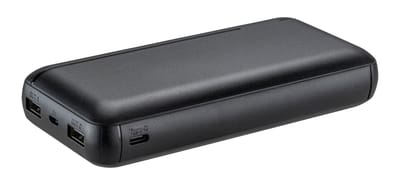 Fast Charge Power Bank 20.000mAh, 10.5W Schwarz (63225)