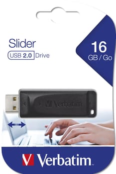 2.0 Slider Drive 16GB USB-Stick
