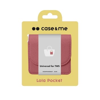 Ohrhörer-Handtasche, Rosa