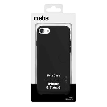 Hülle Polo für iPhone SE (2020)/8/7/6s/6, Schwarz