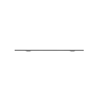 TV-Wandhalterung Ultraslim starr, 229 cm (90") bis 80 kg, extraflach, Anth. (00220845)