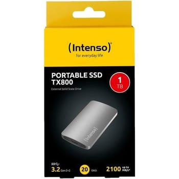 Intenso Externe SSD TX100 1TB - USB 3.2 Schneller Speicher