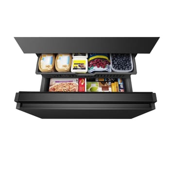 Hisense RQ5P470SYFD French Door Kühl-Gefrier-Kombination Schwarz