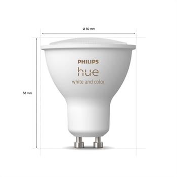 White & Color Ambiance GU10 LED Lampe