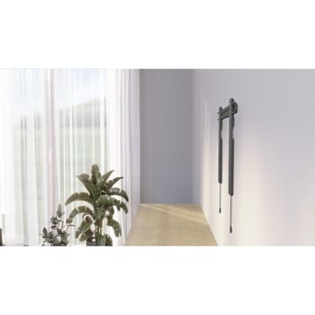 TV-Wandhalterung Ultraslim starr, 229 cm (90") bis 80 kg, extraflach, Anth. (00220845)