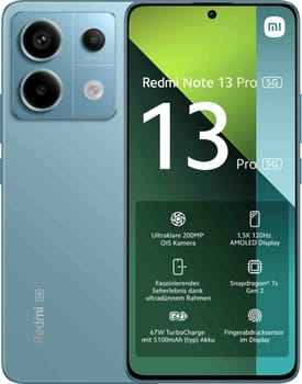 Redmi Note 13 Pro 5G 256GB 本体 国内版 Xiaomi Redmi Note 13 Pro 5G 8GB + 256GB Ocean Teal - bei expert kaufen