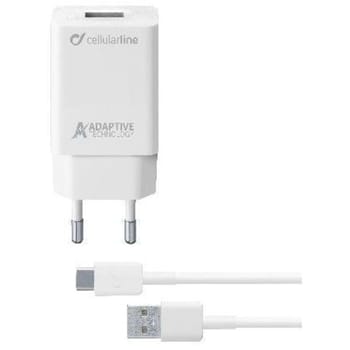 Adaptive Fast Charger USB-Type-C Kit 15W, designed for Samsung, weiß (60040)