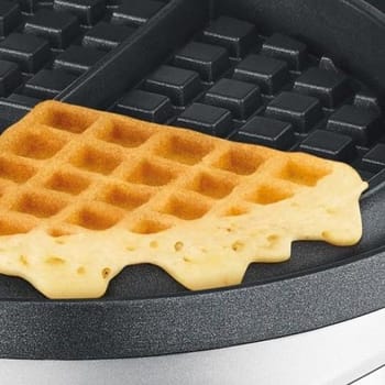 SWM520 the No-Mess Waffle Waffeleisen