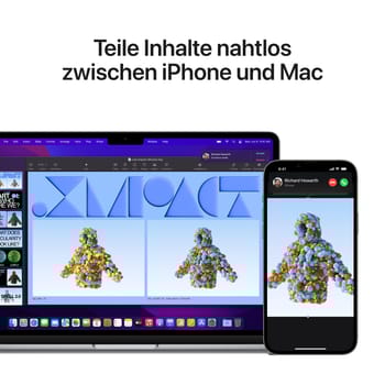 MacBook Air, 13 Zoll, Space Grau, 2022, M2, 8-Core CPU, 8-Core GPU, 16 GB, 256 GB SSD