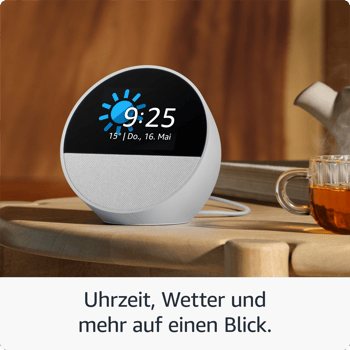Amazon Der neue Amazon Echo Spot (2024), Smart Clo - bei expert kaufen
