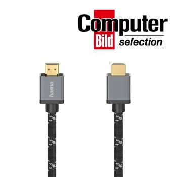 Hama High Speed HDMI-Kabel Mit Ethernet | 1,5 M | 4K Ultra HD | Inkl. 2 Adapter Für Mini/Micro-HDMI | Schwarz